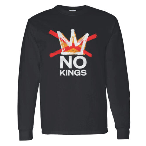 Event-No Kings  - Adult 5.3 oz. Long Sleeve T-Shirt Thumbnail