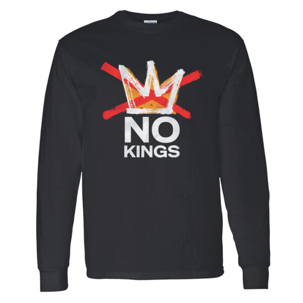 Event-No Kings  - Adult 5.3 oz. Long Sleeve T-Shirt Thumbnail